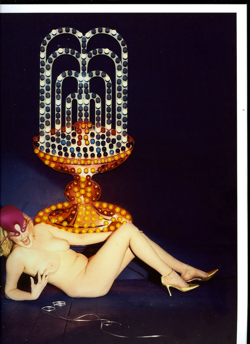 Illustration for article titled David LaChapelle's Portrait Of Sophie Dahl Gets Photoshopped